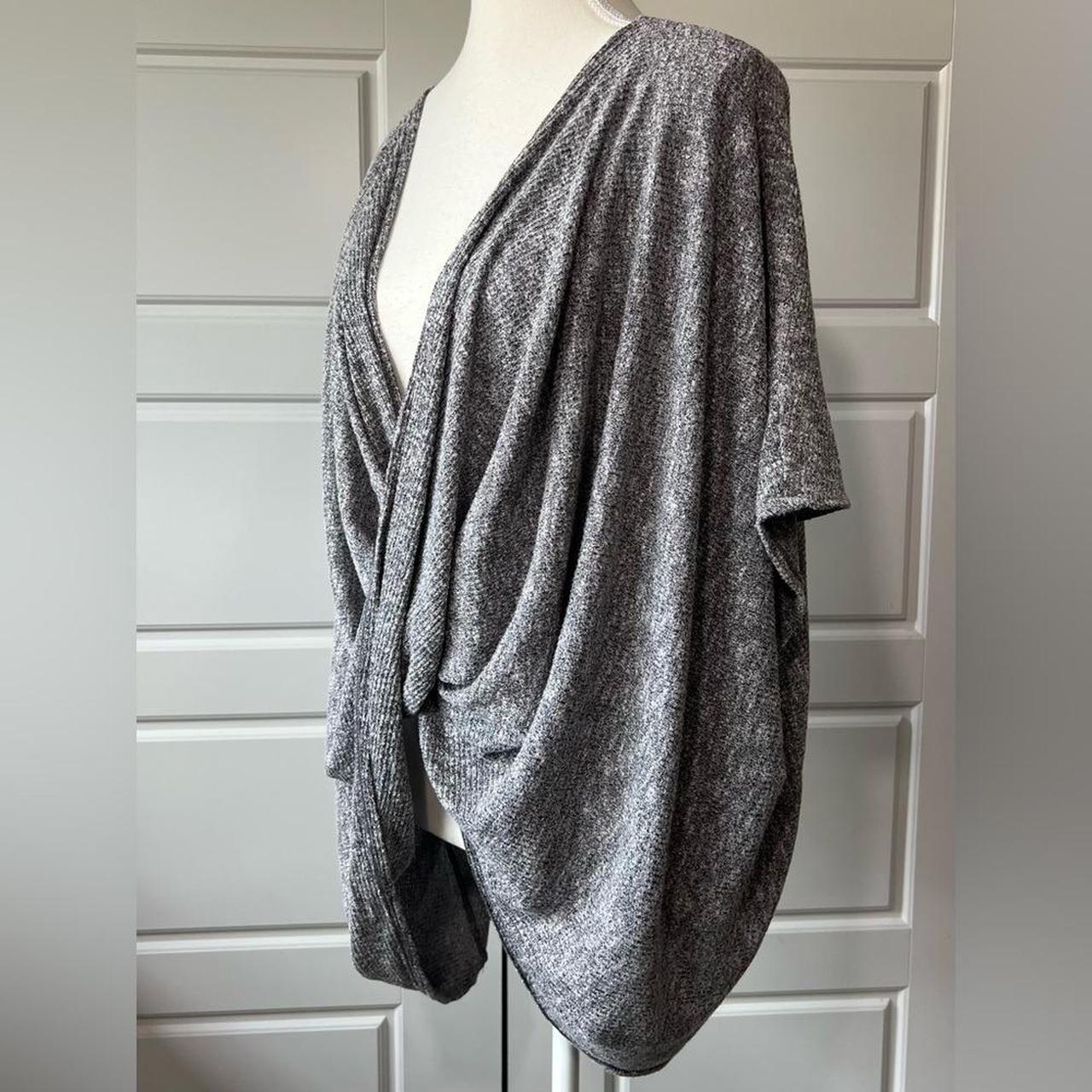 Women's Sweater - Grey - L – Db Sunday Twist Fron… - image 2
