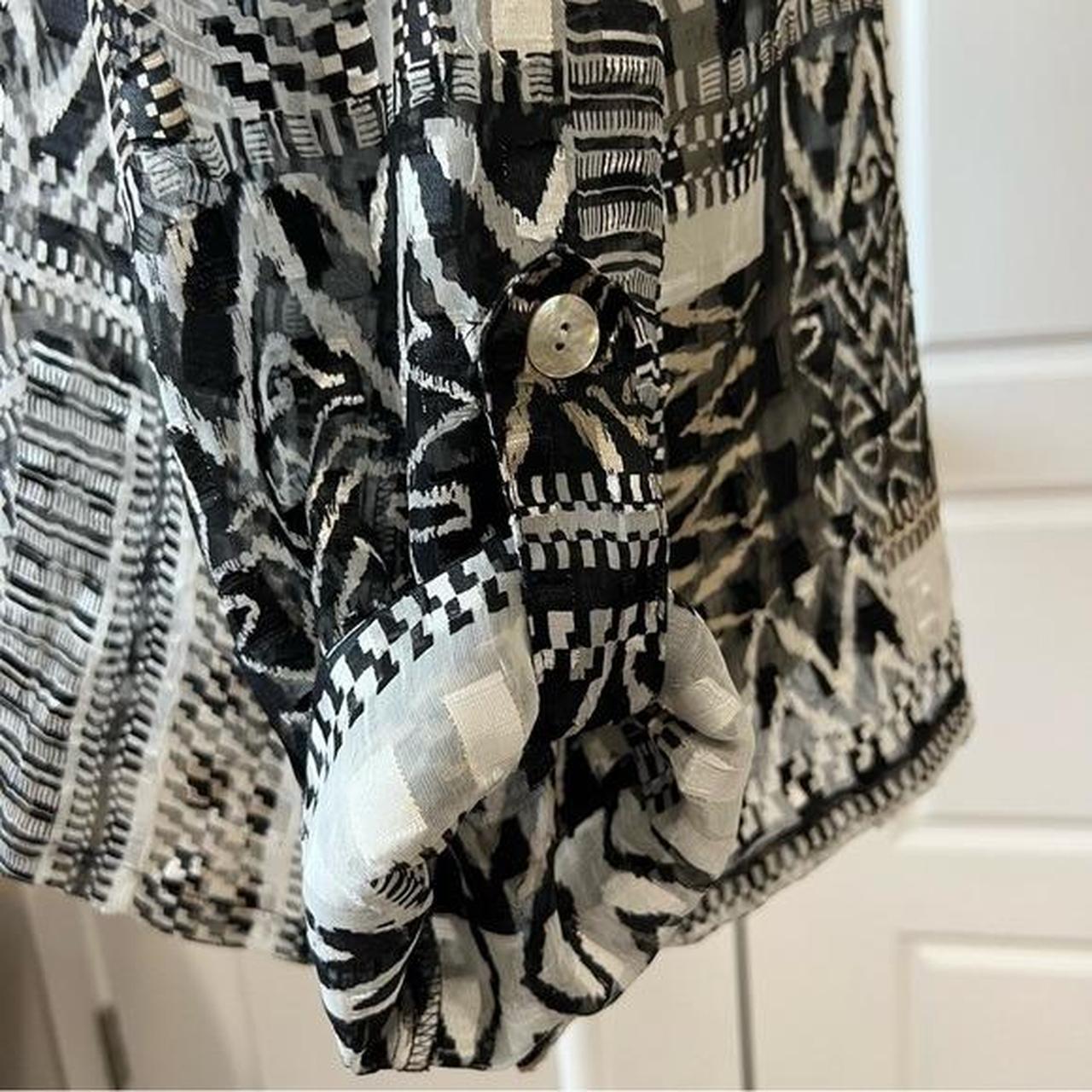 Ruby Rd. Women's Blouse - Black/White - 12 – Ruby… - image 4