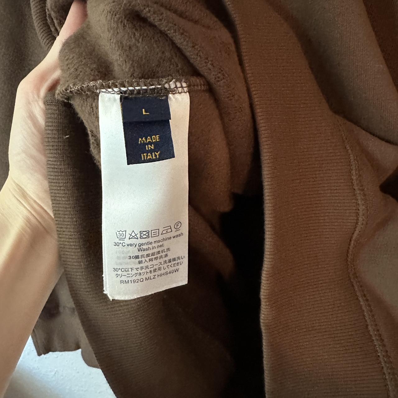 Louis Vuitton Hoodie Size Medium Brand new comes - Depop