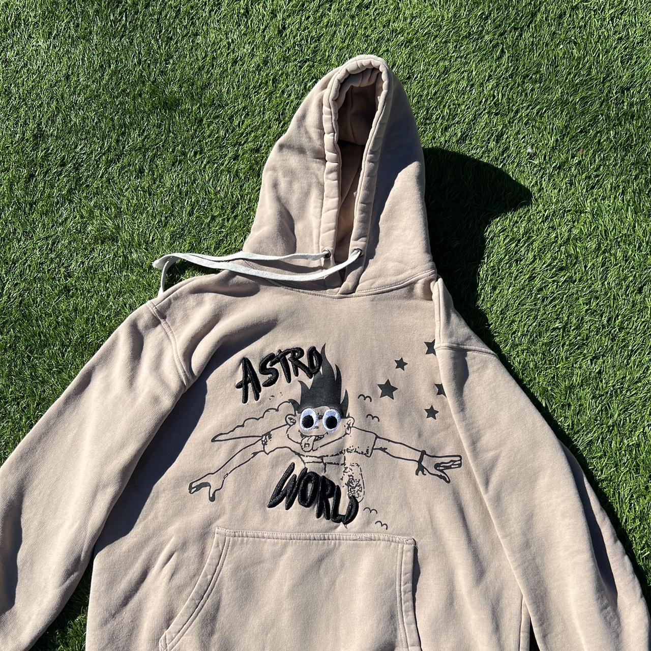 Tan astroworld sales hoodie