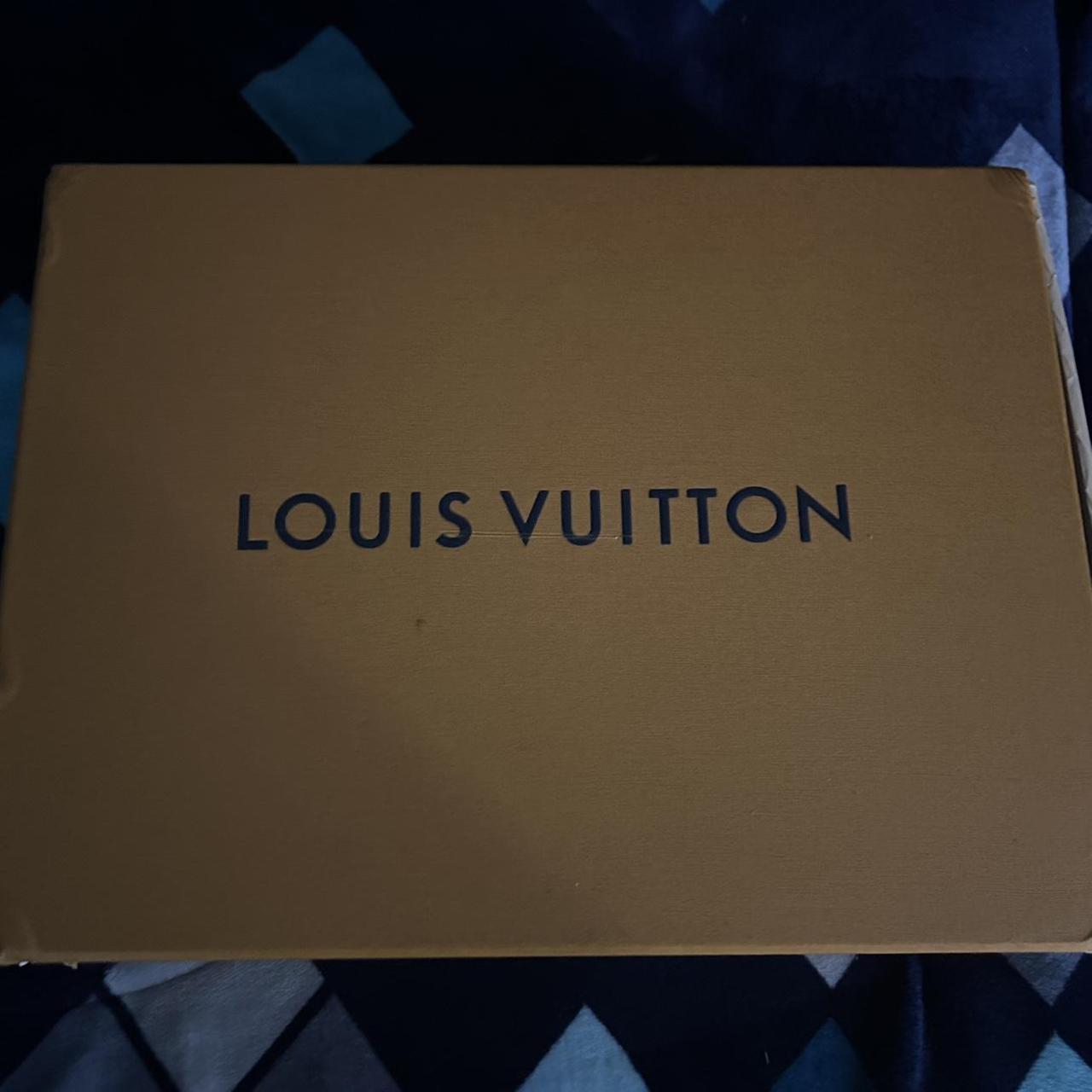 Louis Vuitton Trainer Sneaker Size 10 Retail -... - Depop