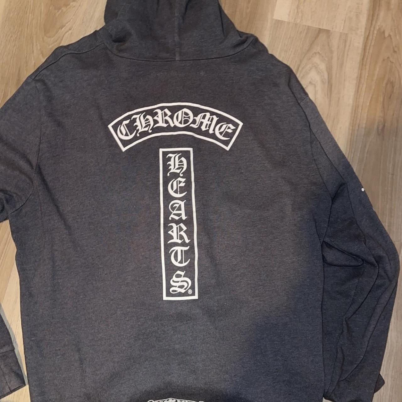 Chrome Hearts Zip up Jacket lightly used. looks | Depop