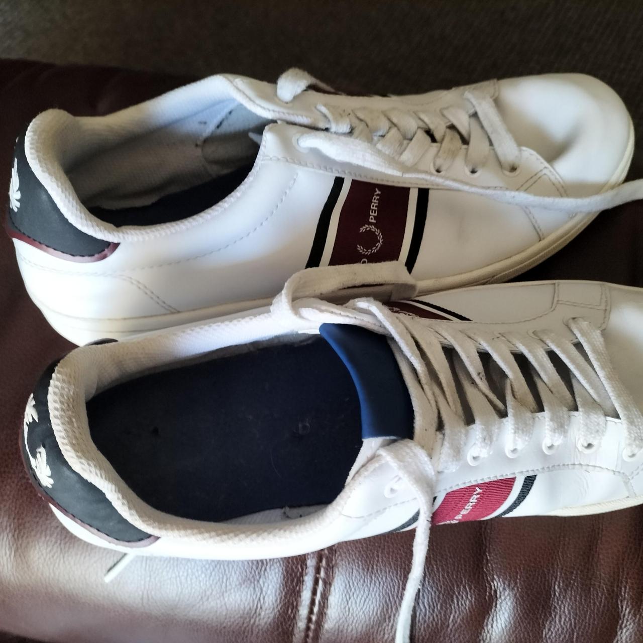 Fred Perry shoes UK size 10 Used but looking ok - Depop