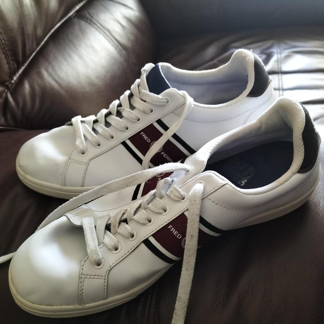 Fred Perry shoes UK size 10 Used but looking ok - Depop