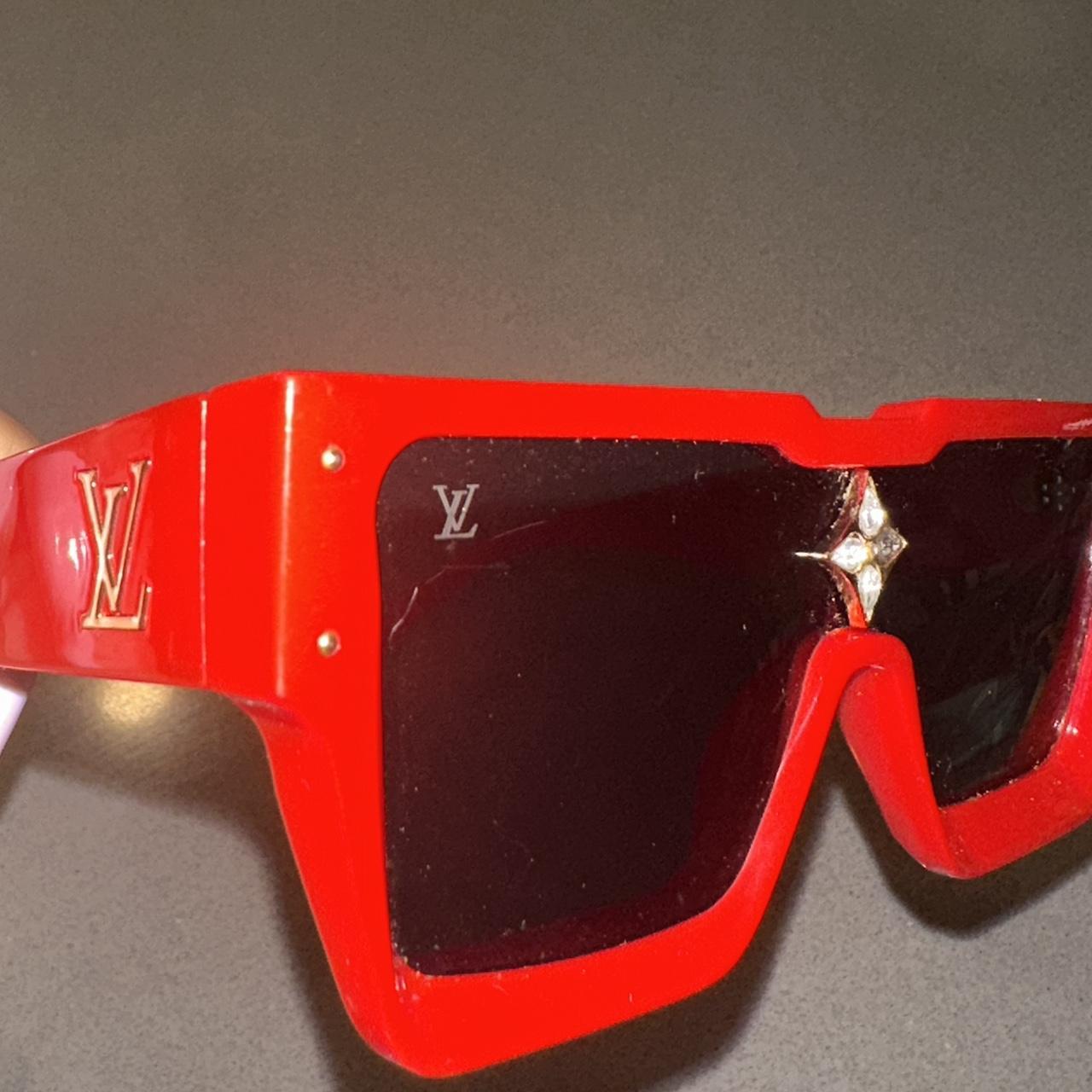 Rare vintage Louis Vuitton Kisslock glasses - Depop