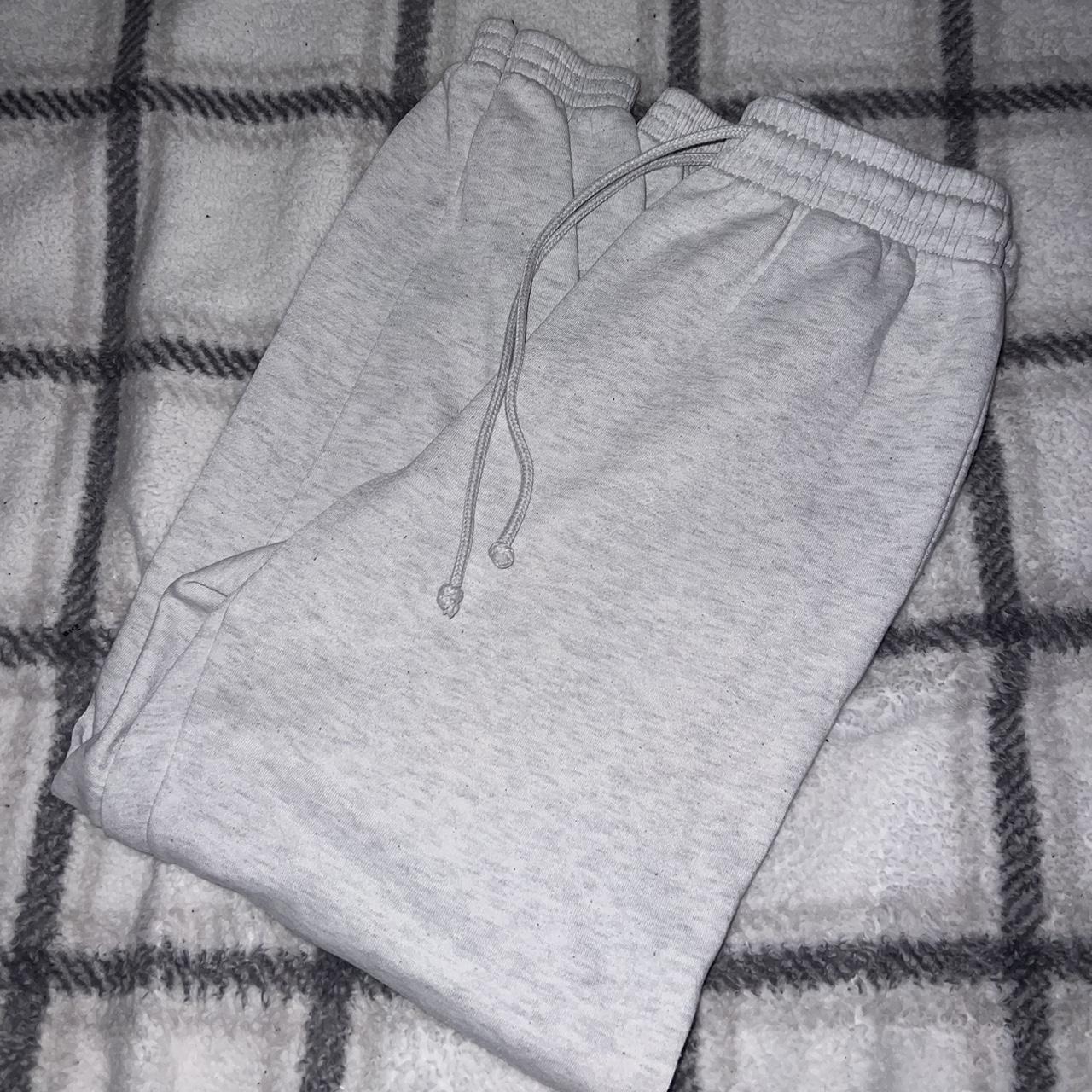 Topshop Petite plain smart sweatpants in gray