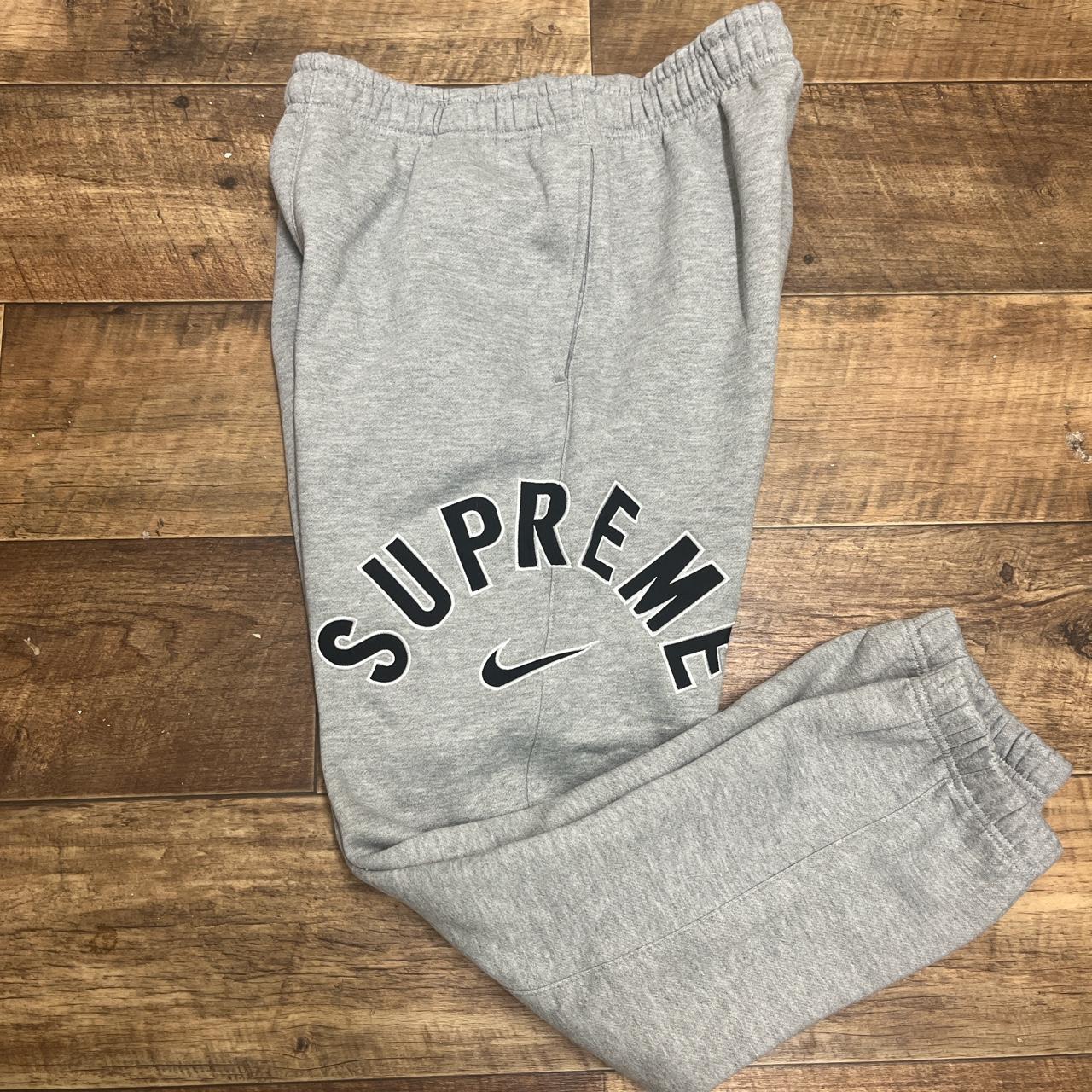 Supreme Nike baggy joggers Message for proof of... - Depop