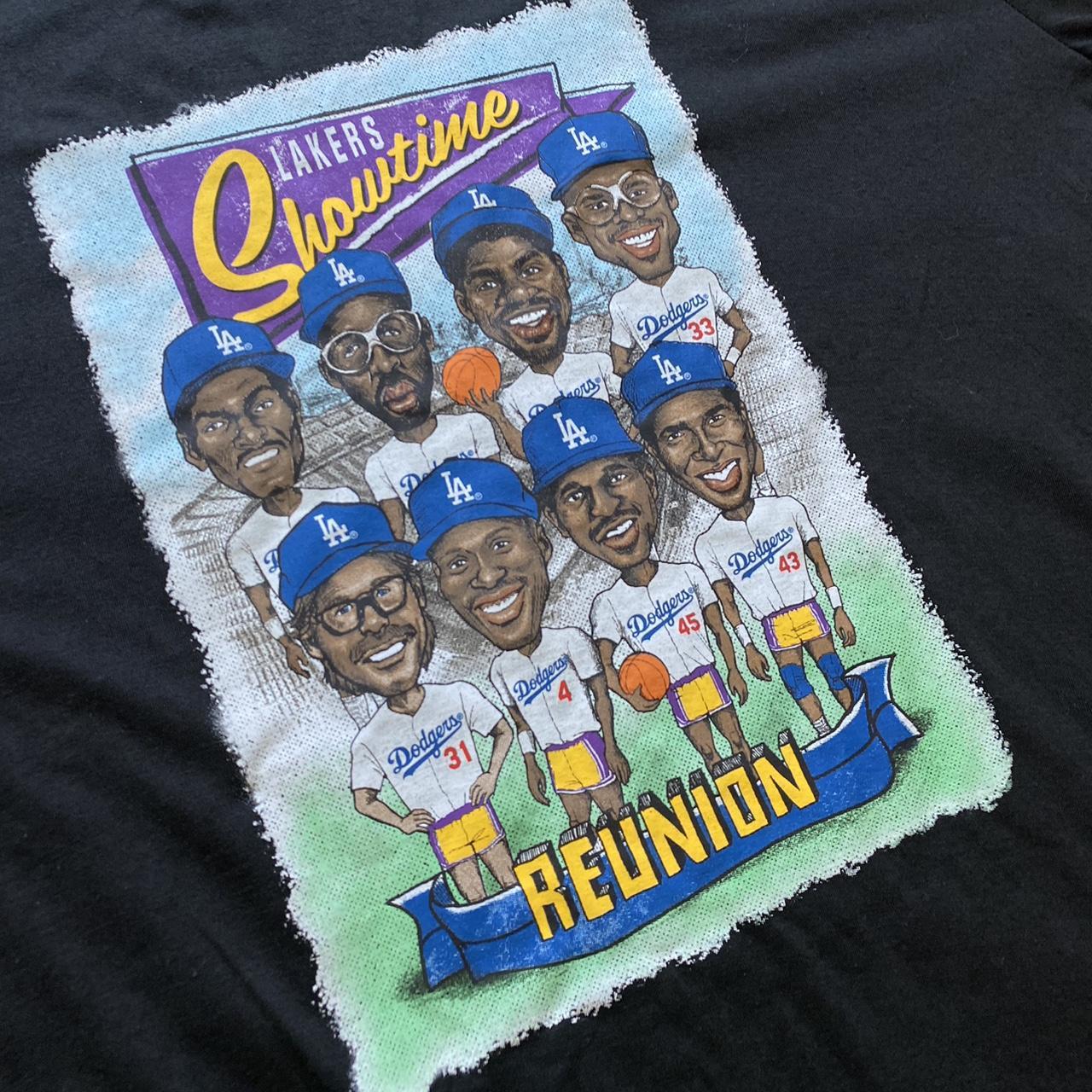 ロサンゼルス・レイカーズ ドジャース Showtime Reunion Tシャツ