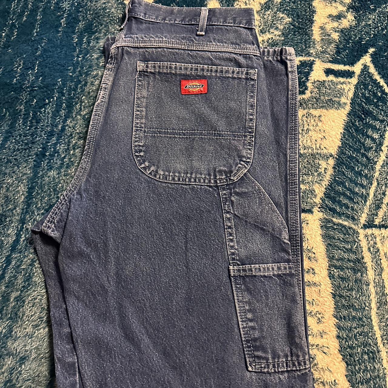 Beautiful dark blue dickie jeans size 33x32. Depop