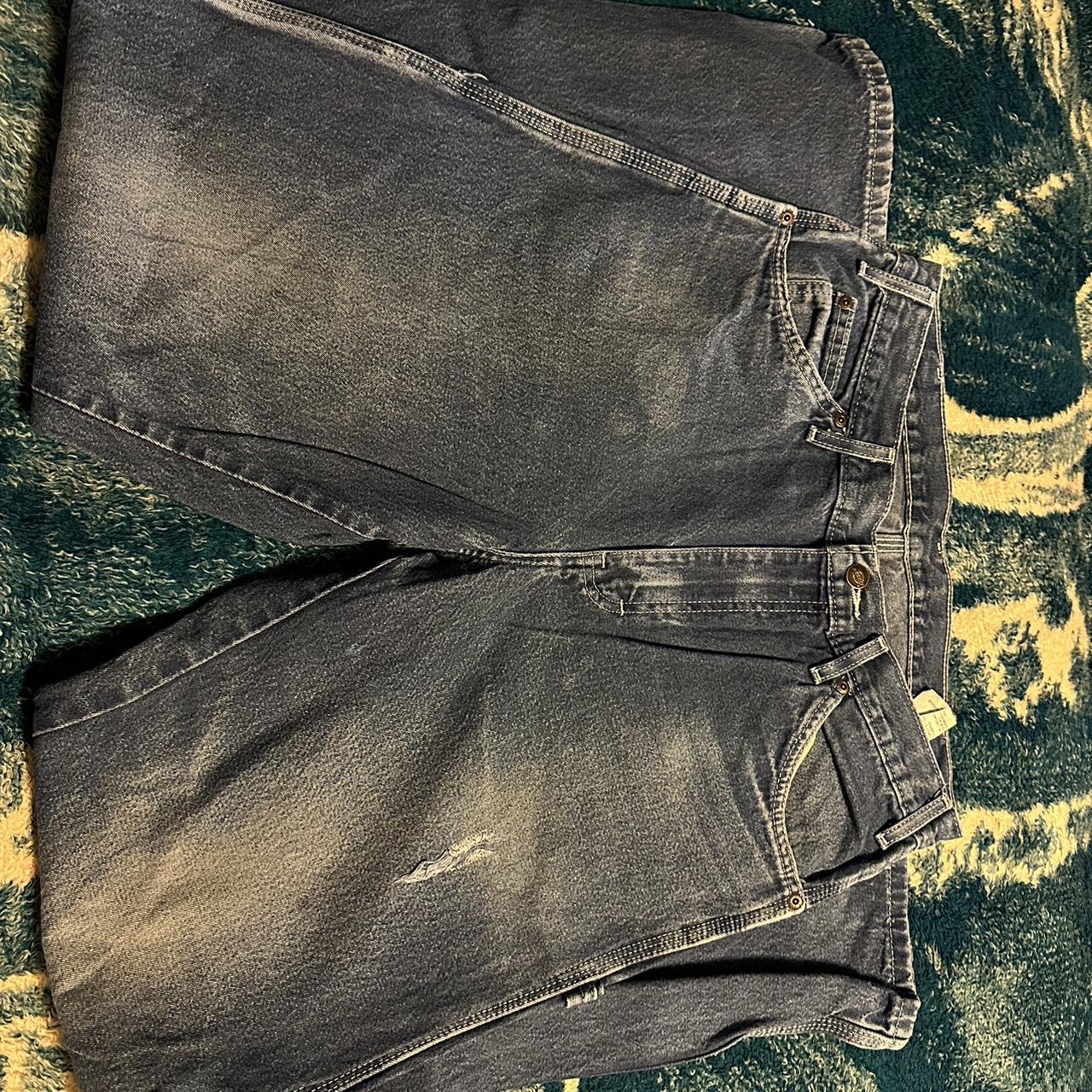Beautiful dark blue dickie jeans size 33x32. - Depop