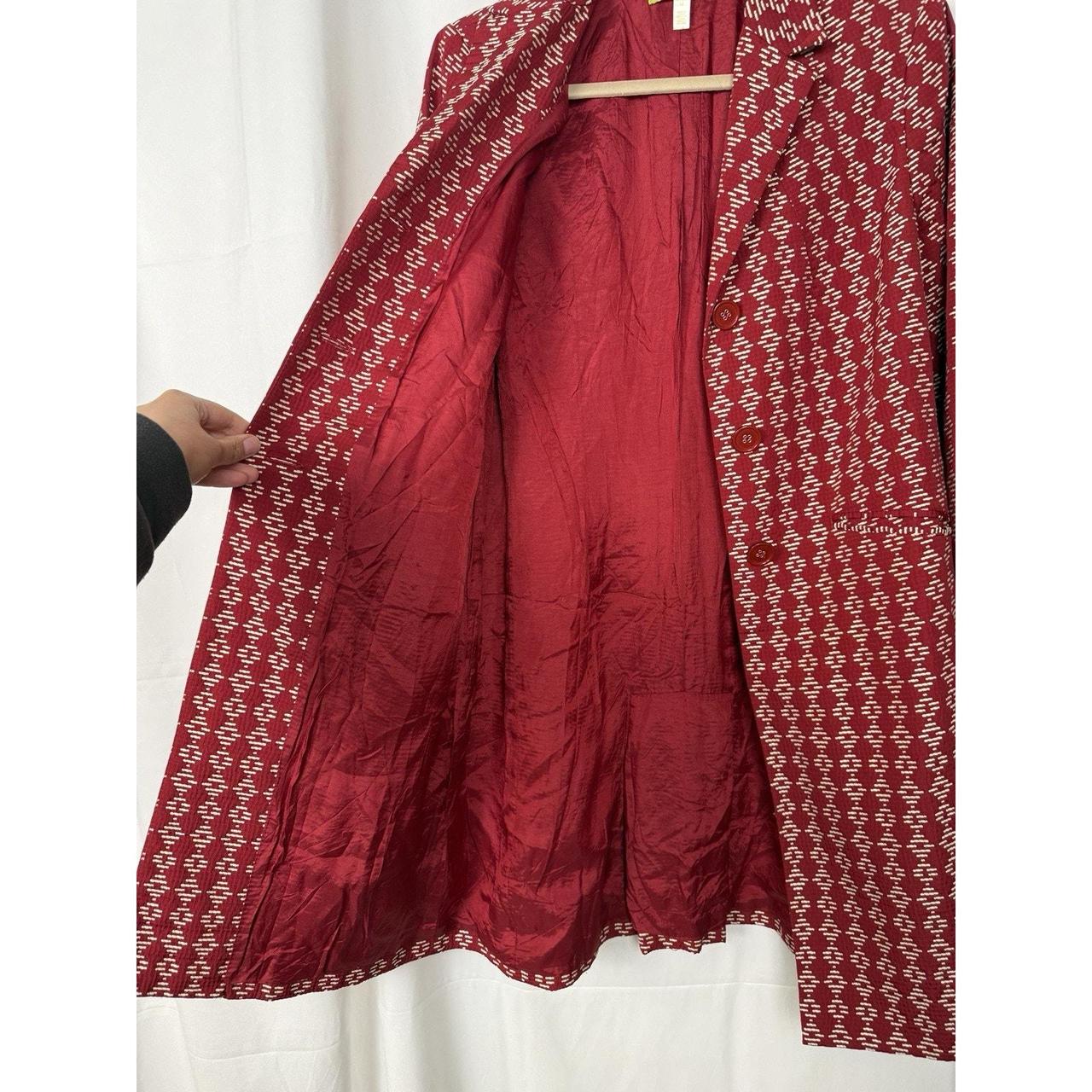 Preloved Women's Jacket - Red - 12 – Sigrid Olsen… - image 5