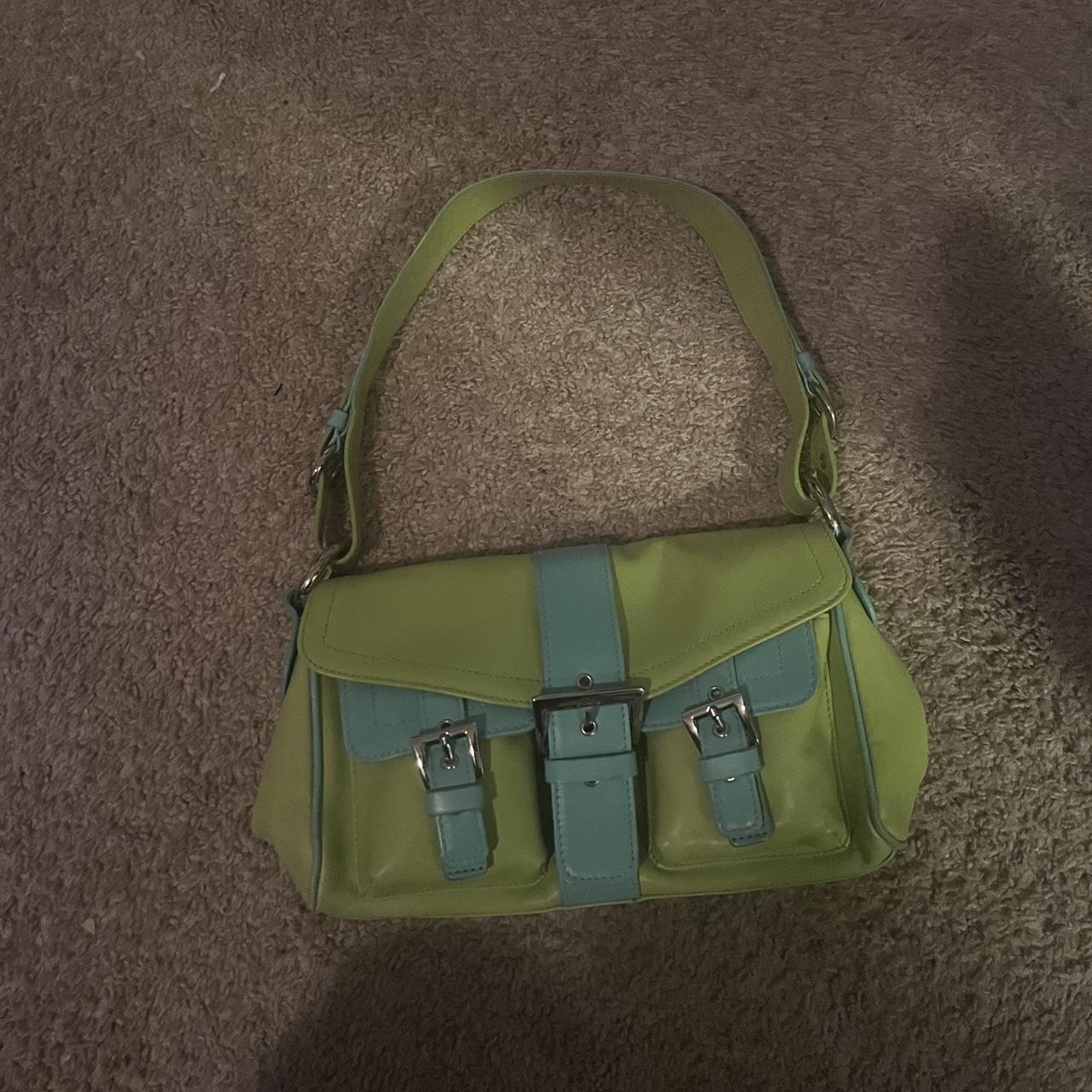 Current Seen Women's Green and Blue Bag