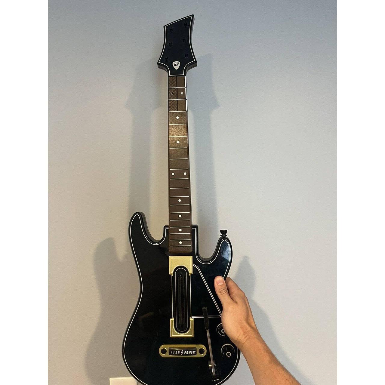 ACTIVISION Guitar HERO POWER Wireless Xbox360 PS3 No... Depop