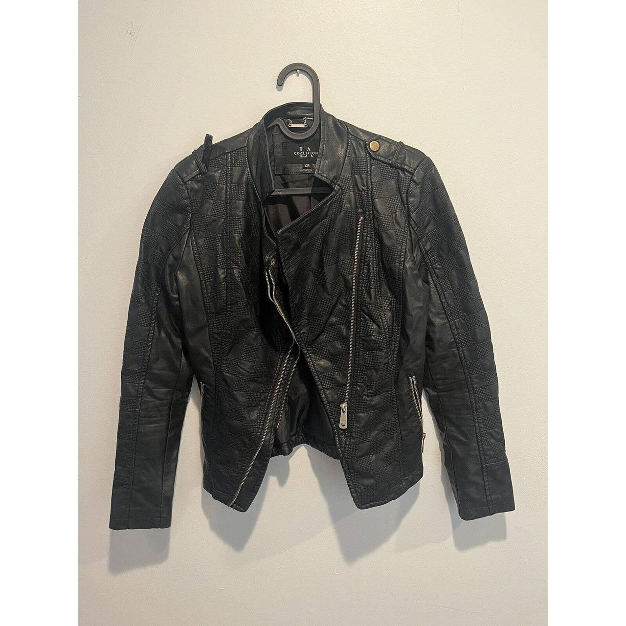 Coalition la vegan hot sale leather jacket