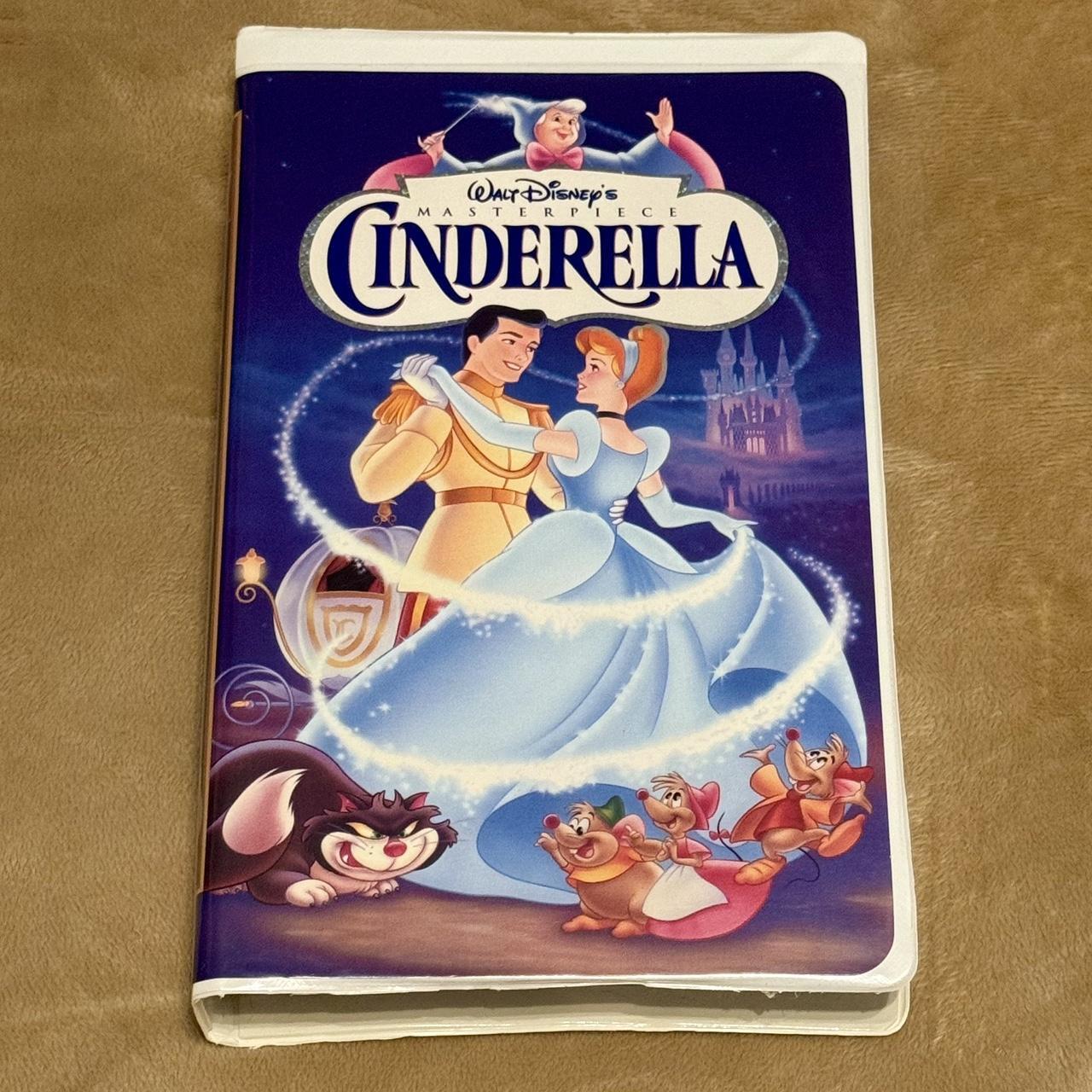 WALT DISNEY CINDERELLA 5265 (VHS, selling 1995) MASTERPIECE COLLECTION