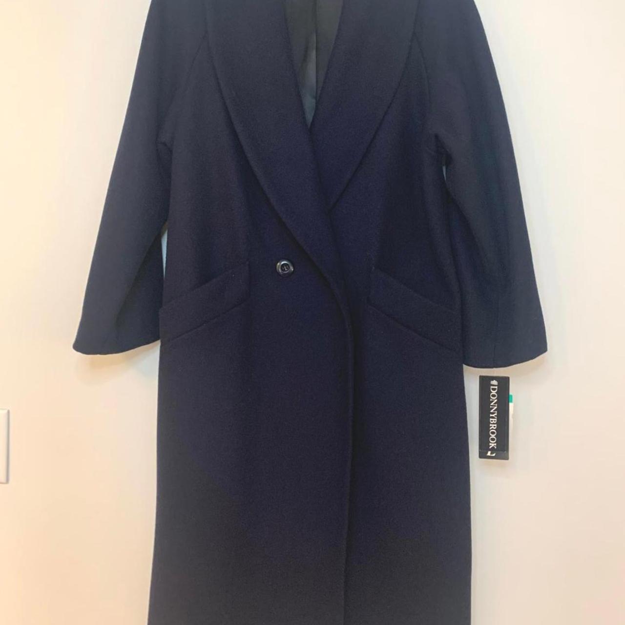 Vintage DonnyBrook Navy Wool popular Coat