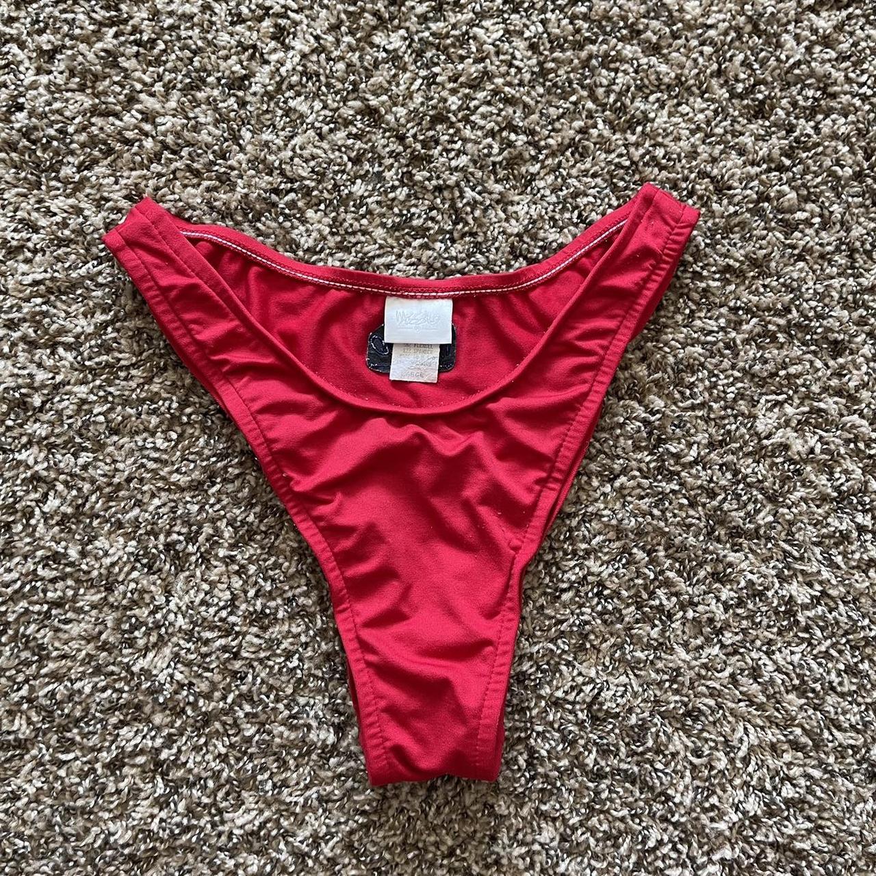 Vintage 90s Mossimo Bikini Bottoms -14”... - Depop