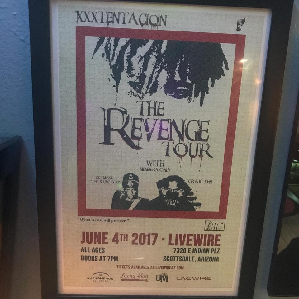 Xxxtentacion revenge tour poster This collection | Depop