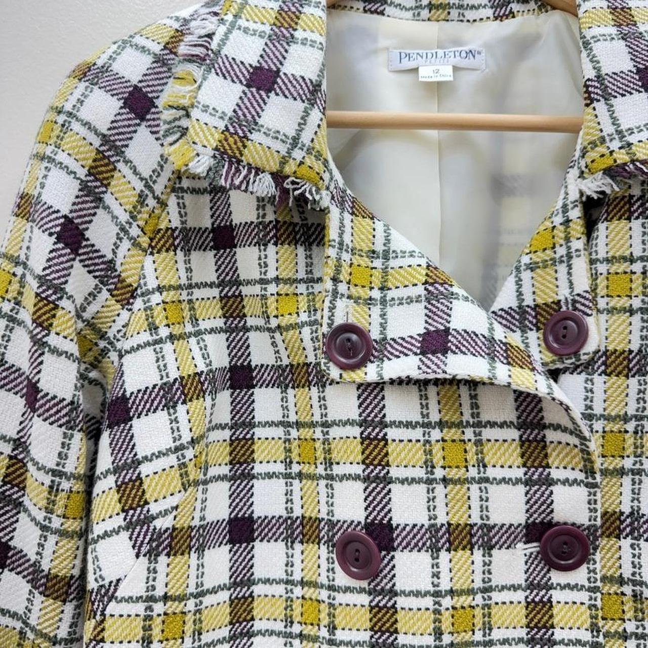 Pendleton Women's Blazer Jacket - Multi/Yellow - … - image 3