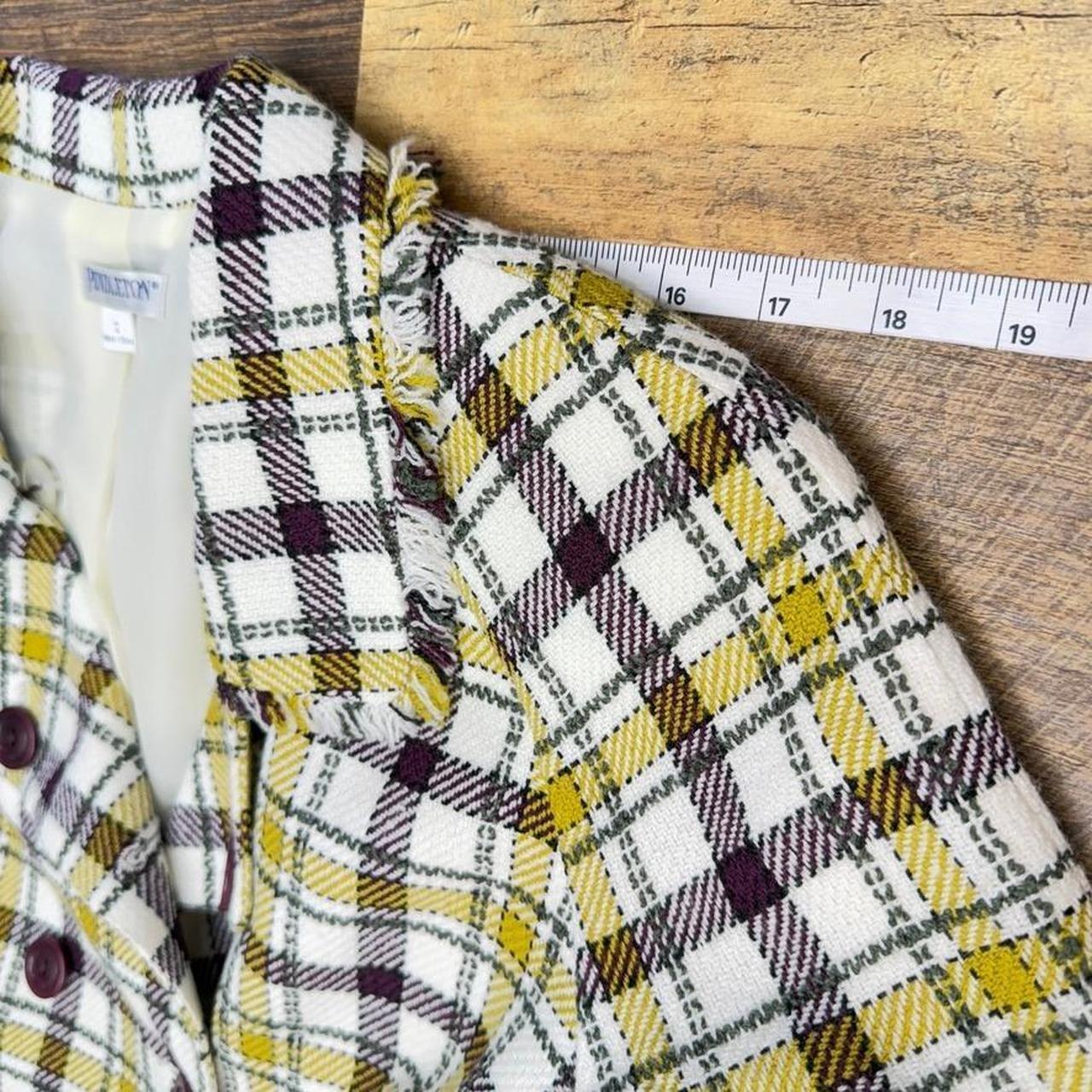 Pendleton Women's Blazer Jacket - Multi/Yellow - … - image 5