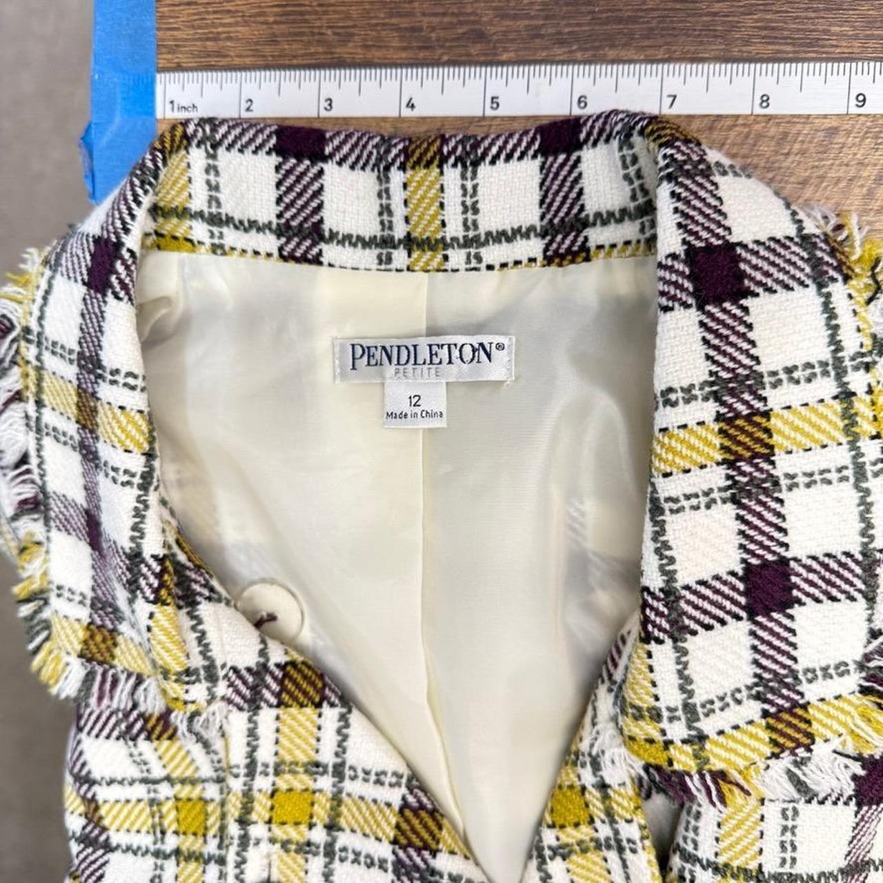 Pendleton Women's Blazer Jacket - Multi/Yellow - … - image 6