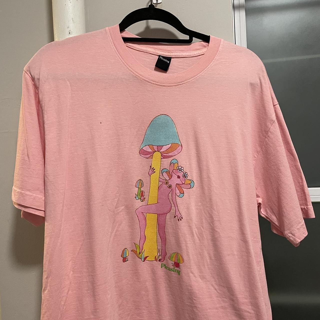 pleasing shroom bloom tshirt with cutsey little Depop