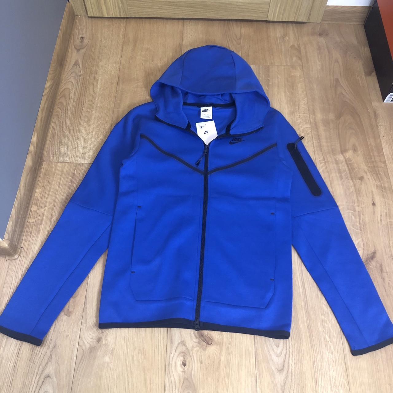 Royal blue tech shops fleece