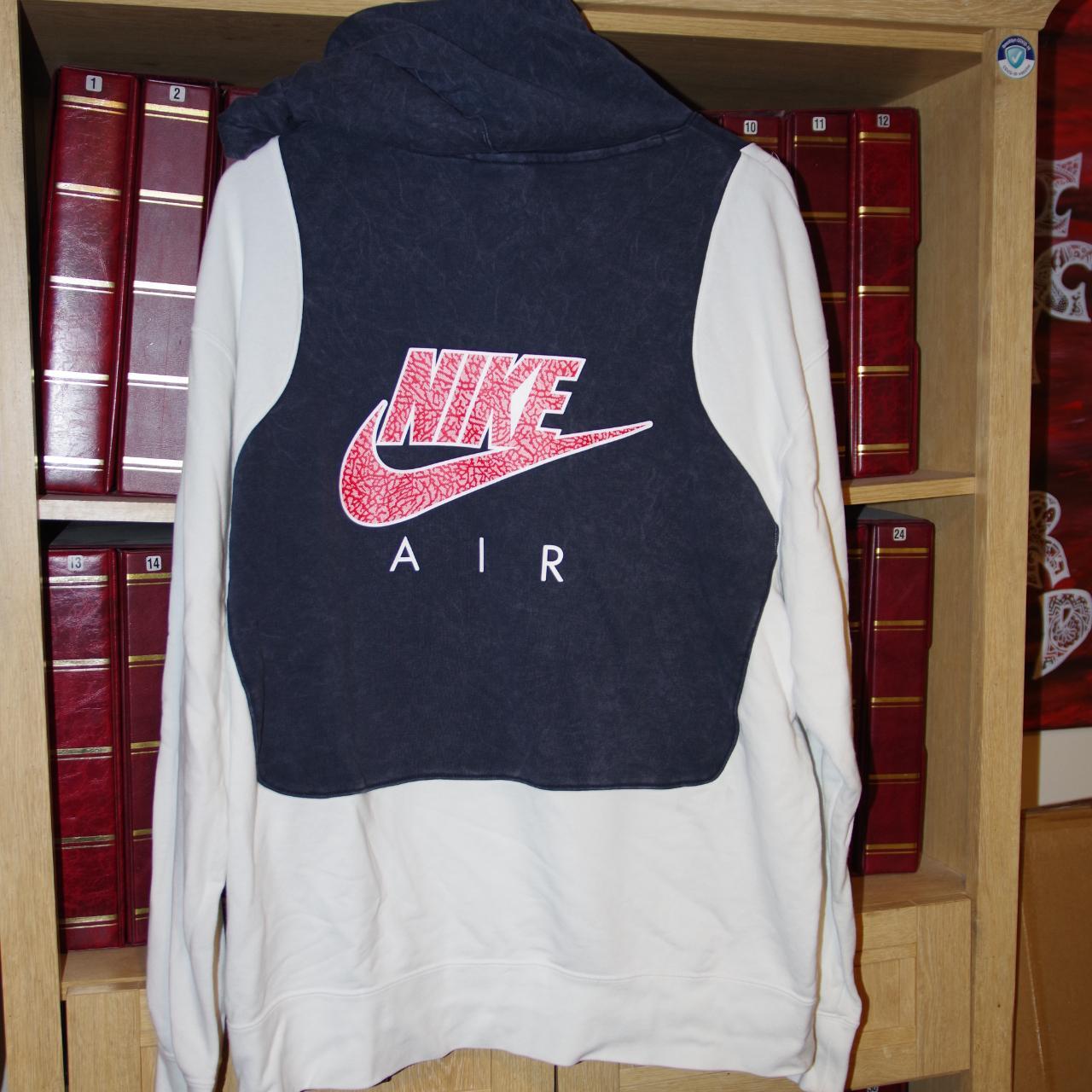 blue air jordan hoodie