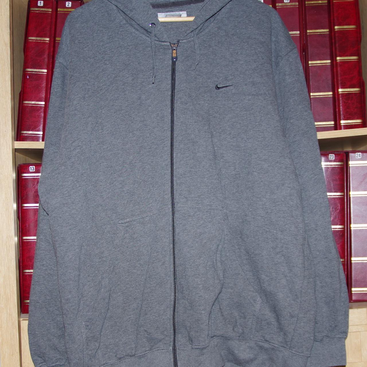 mens grey nike hoodie zip