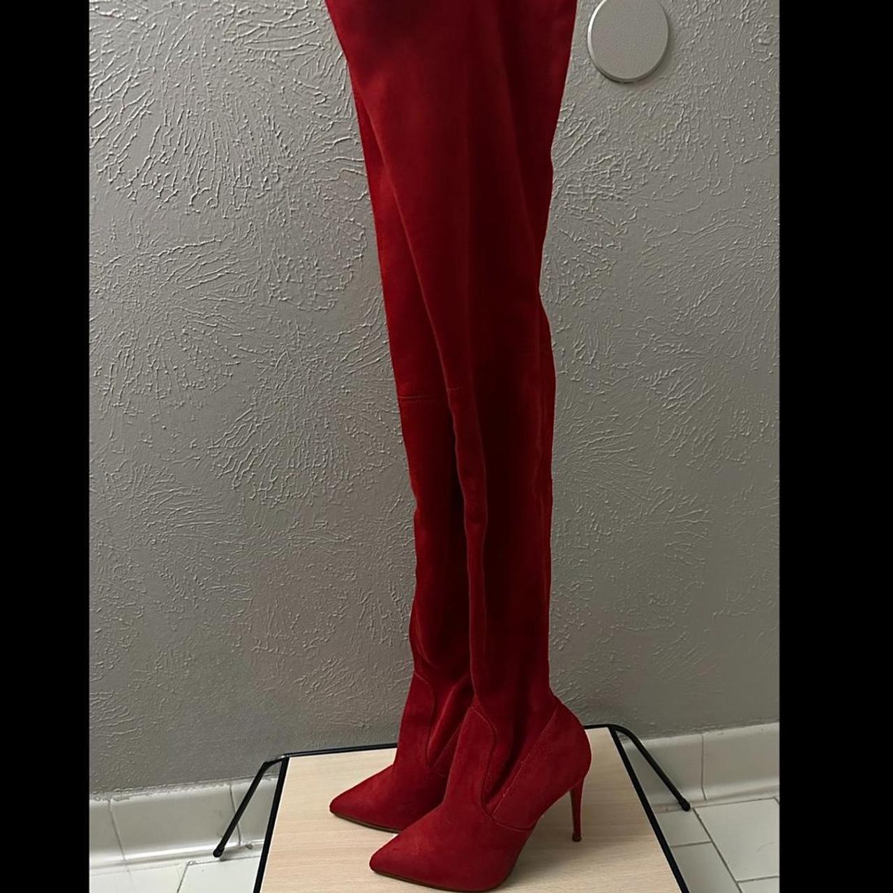 Steve madden shop dominique boot red