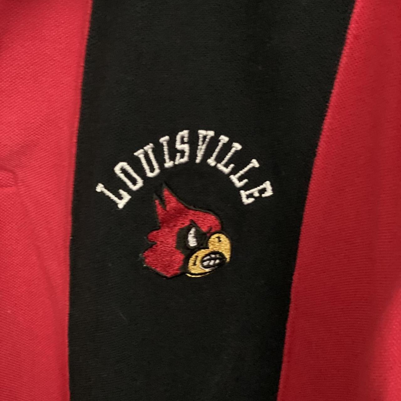 Louisville Cardinals polo Pit to Pit - 23 inches - Depop