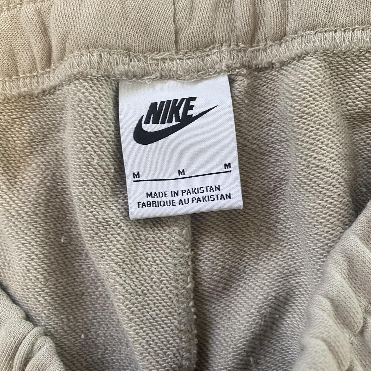 Tan Nike sweatpants Size medium Very comfy - Depop