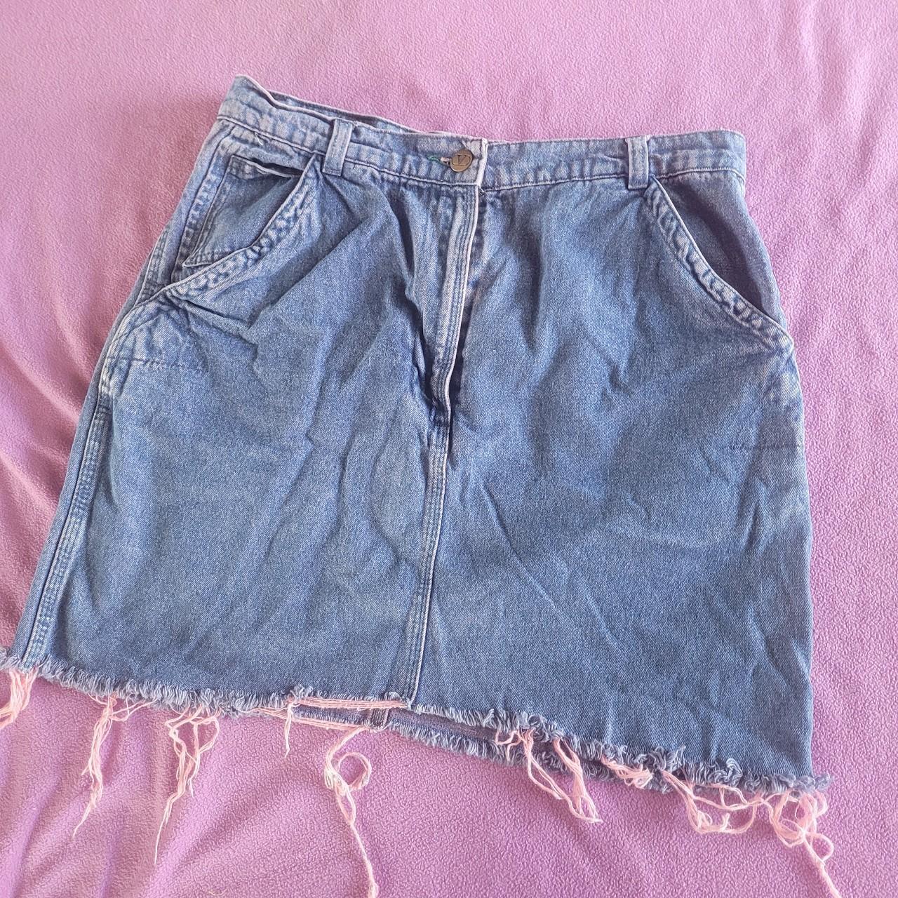 Valentino Women's Mini Skirt Pink/Blue 28