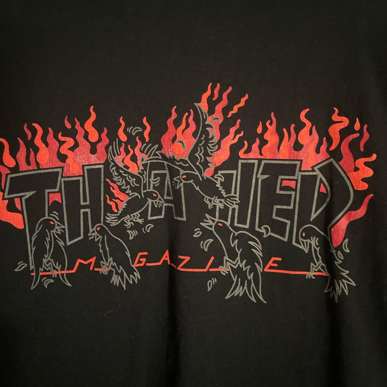 Thrasher Men's Black T-shirt (3)