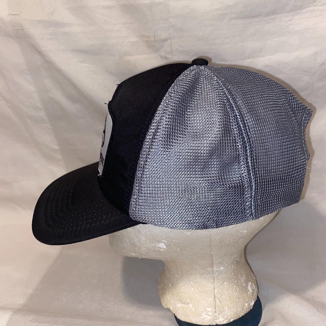 Realtree Fishing Black Gray Half Mesh Cap Hat Size: - Depop