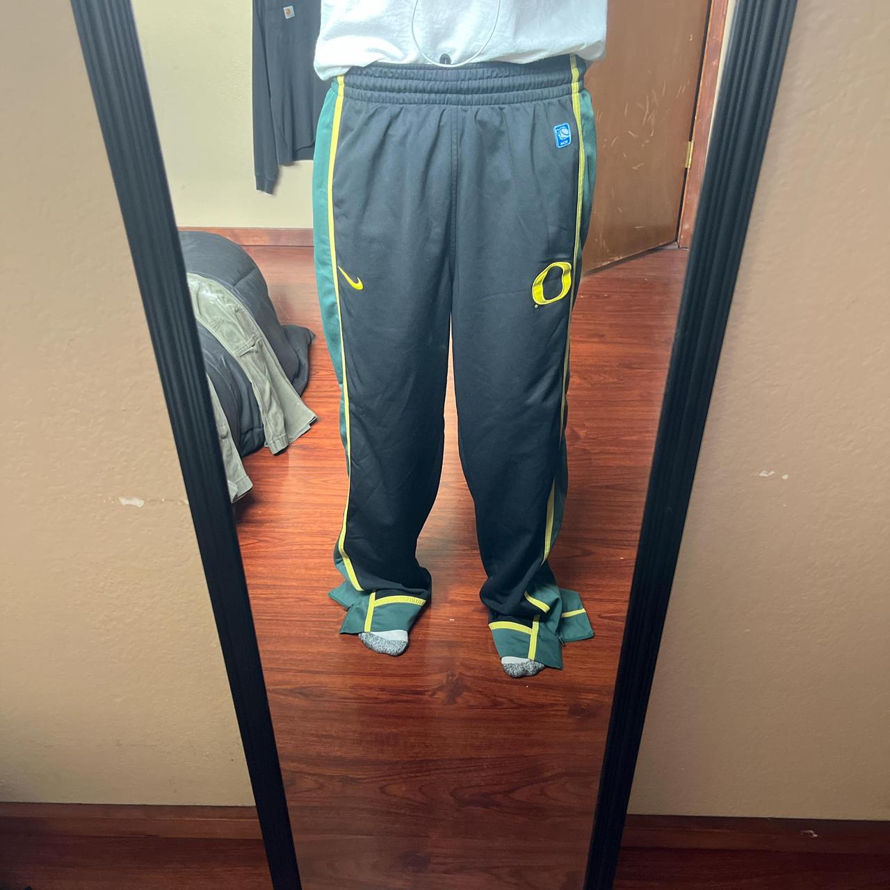 Nike Oregon Ducks Dri Fit Pants Tag Says Small But Depop