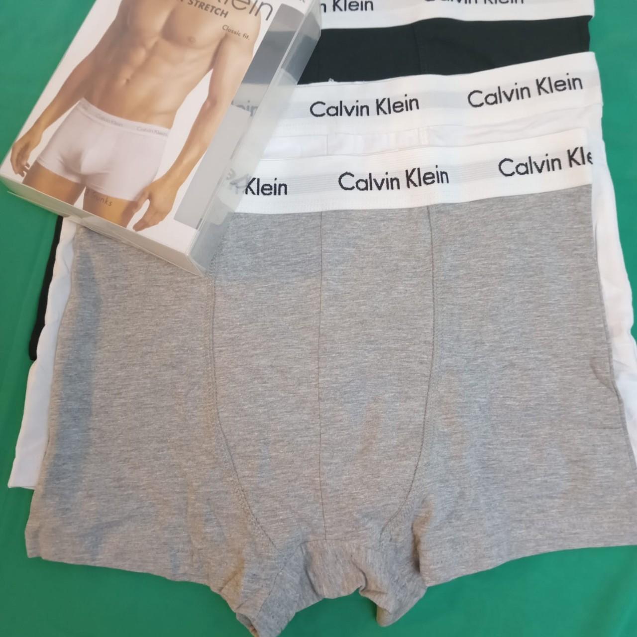 Calvin Klein men's boxer short 3 in pack bwg. S m L... Depop