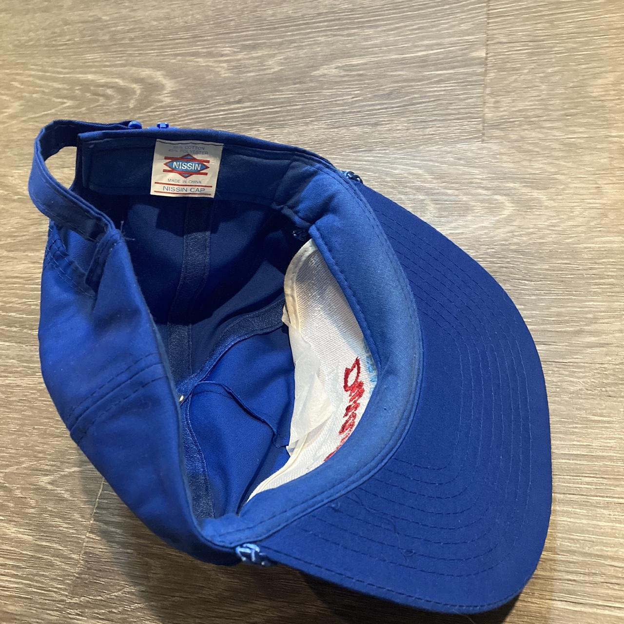 Vtg blue panel hat Super clean hat with good color... - Depop