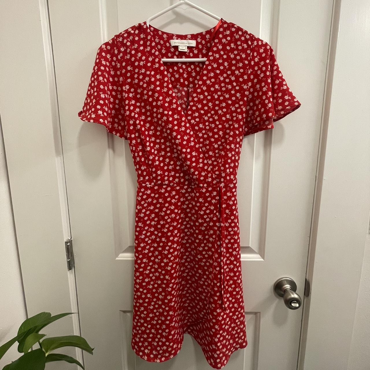 monteau Los Angeles XS Red Dress Depop