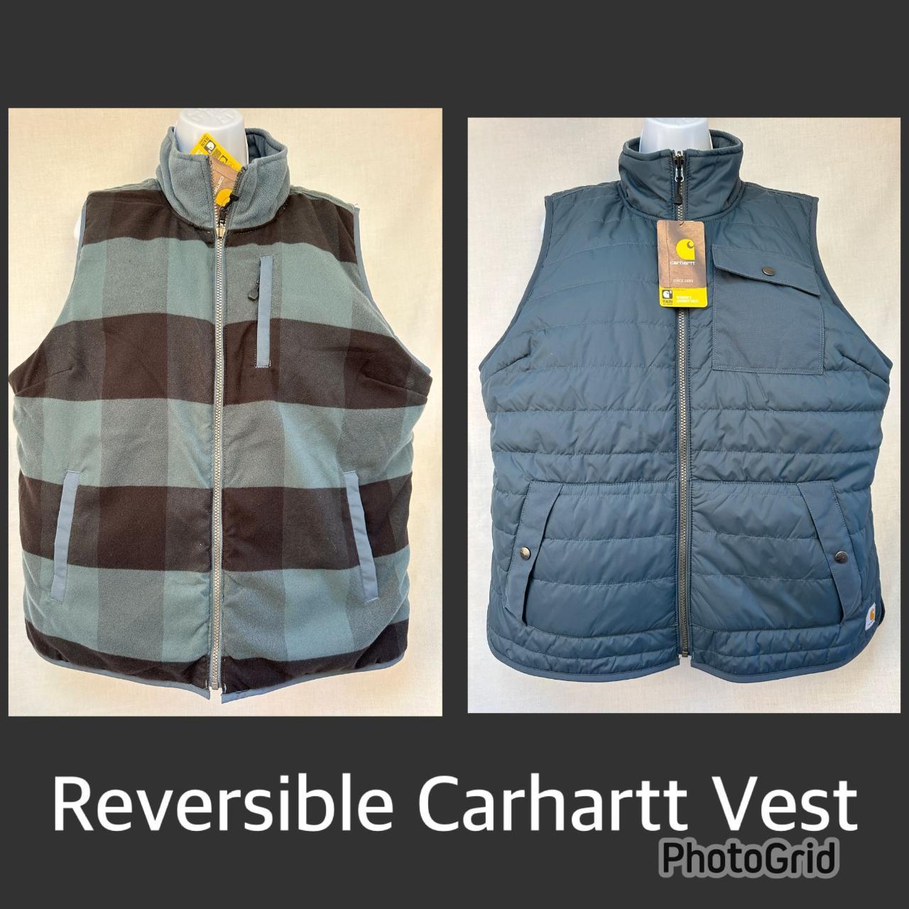 Carhartt Womens Amoret Reversible Vest XL Rain. Depop