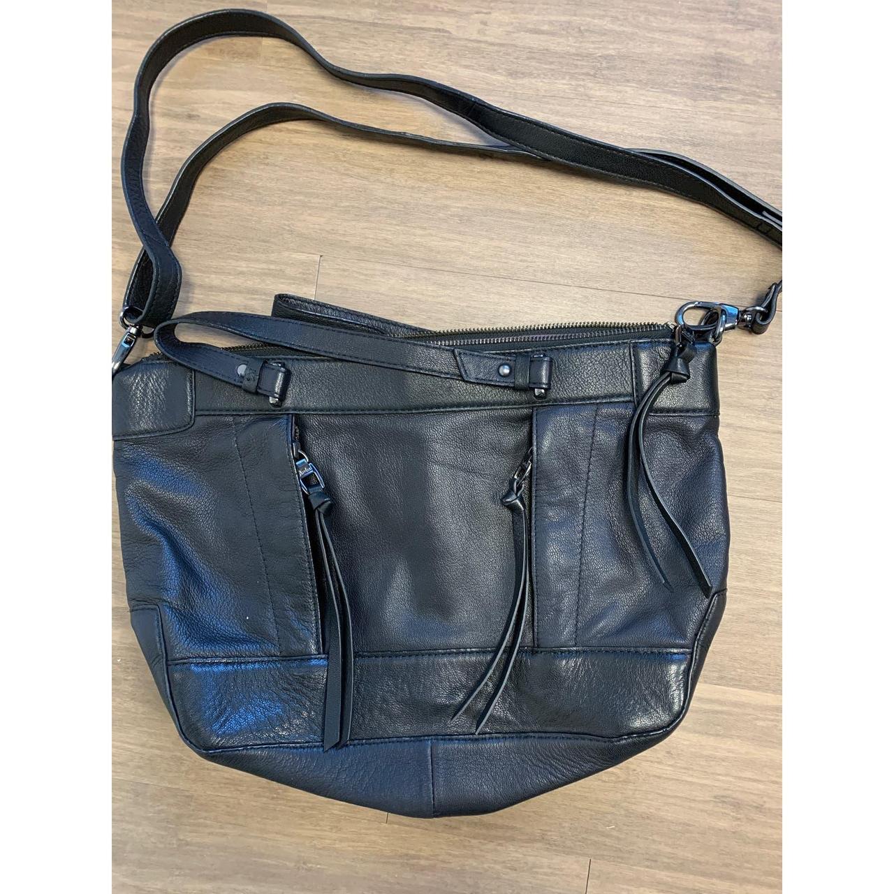 Kooba black leather discount bag