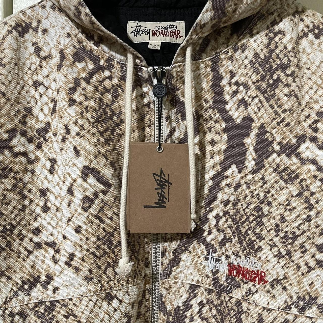 Stussy Python Insulated Canvas Work Jacket , Size S