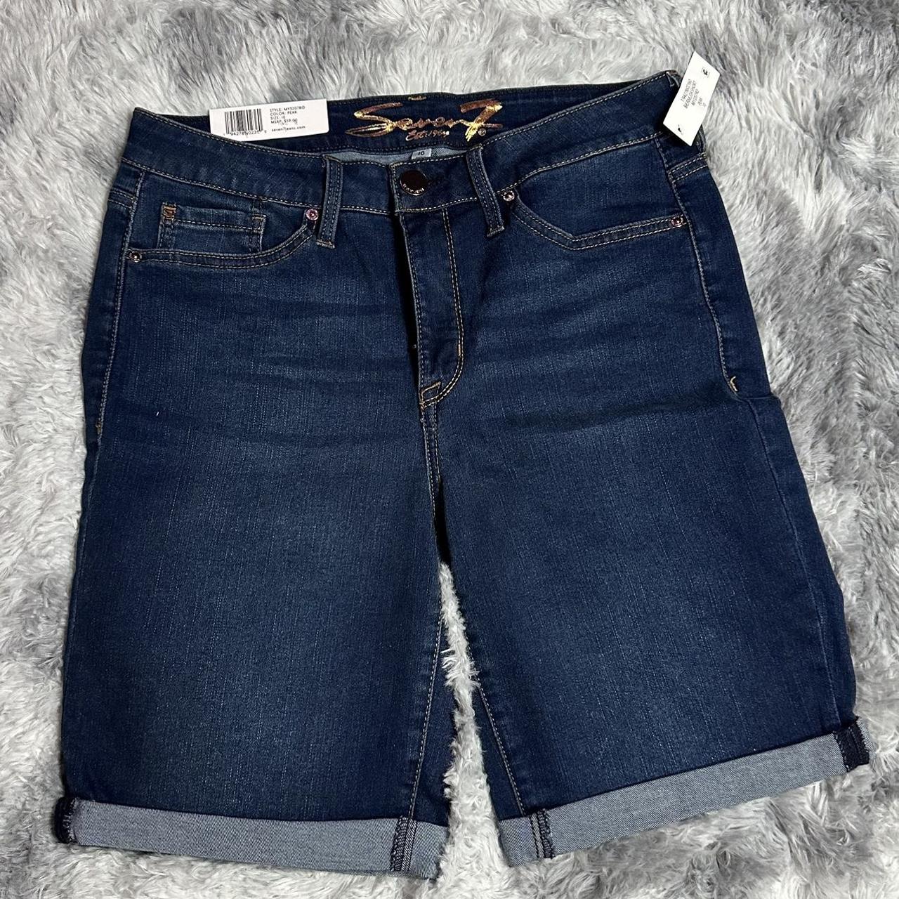 Seven 7 Jeans Bermuda 9 inseam Rolled