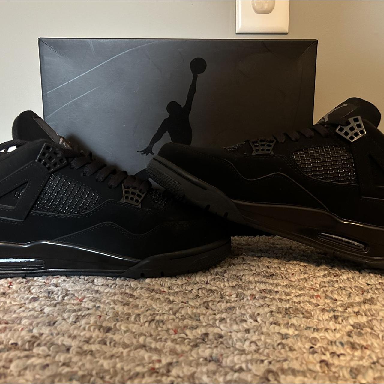 Jordan 4 ‘black Cats’ Size 10.5 & 11 Condition New - Depop