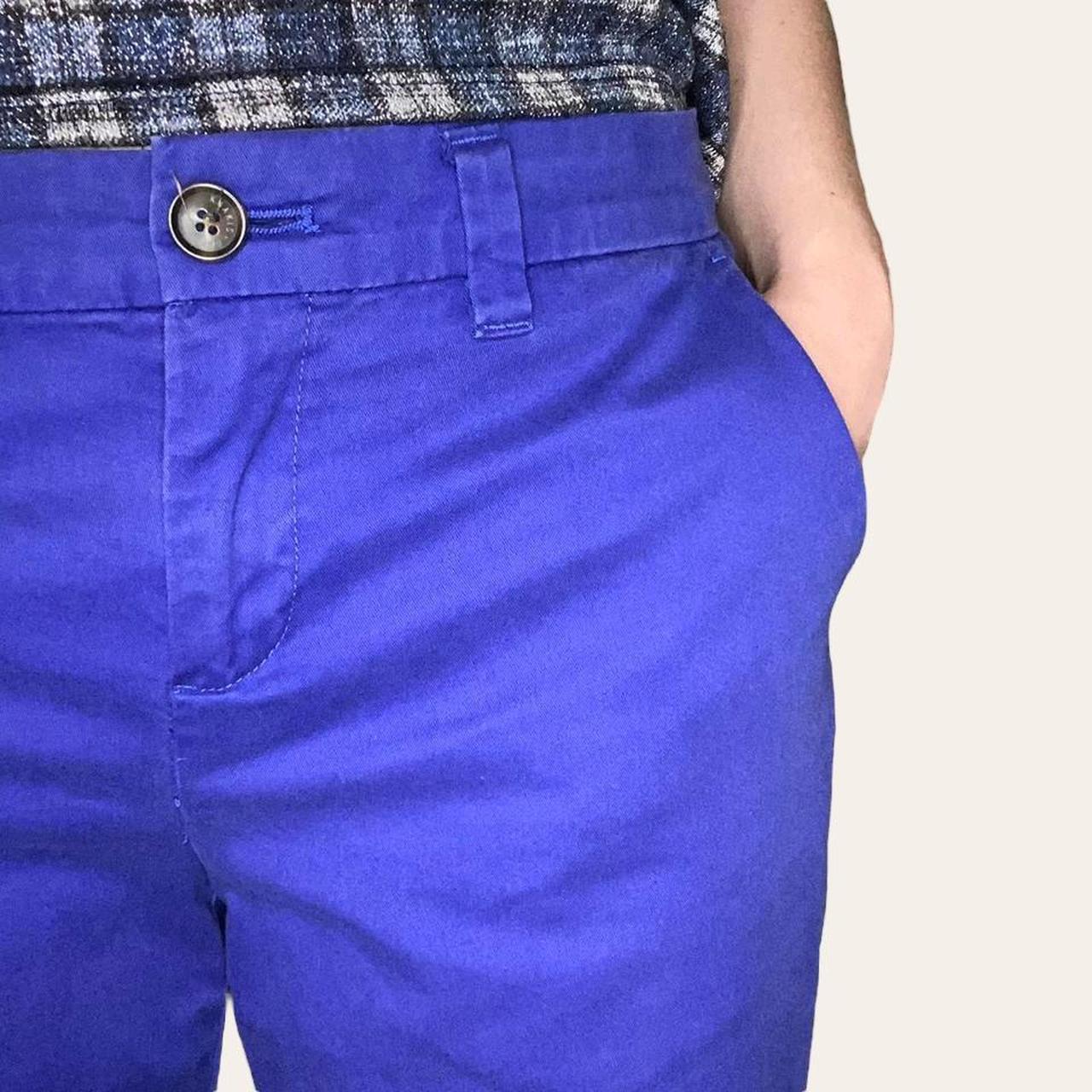GAP Broken-in Straight Khakis Electric Blue/Purple... - Depop