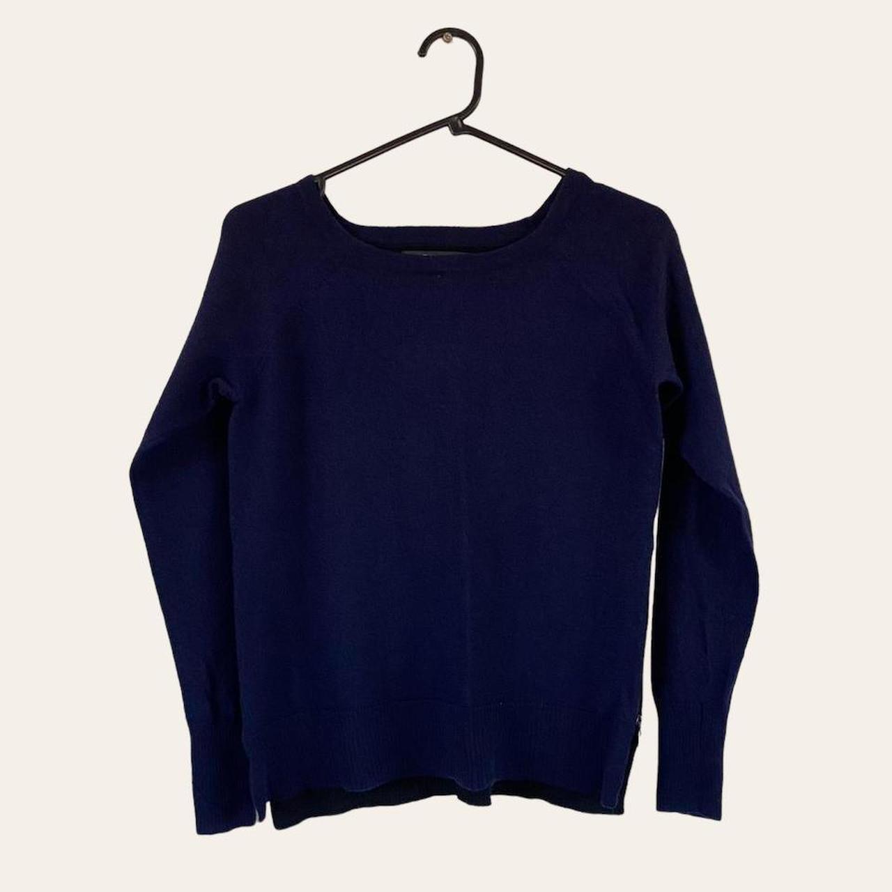 Tahari 100% Extrafine Merino Wool Jumper Depop