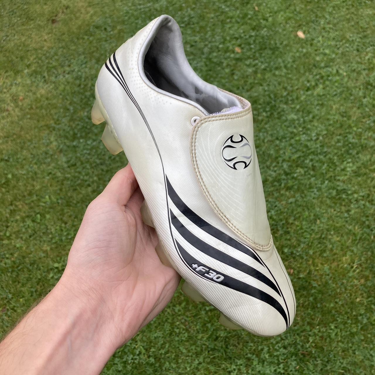 Adidas F30 men s football boots size 8 UK white Depop