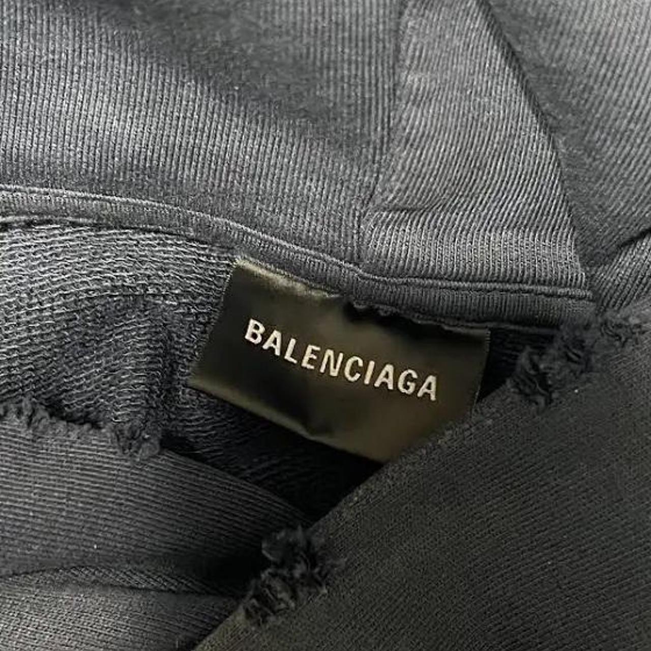 Balenciaga Tape Hoodie Nice loose fit Worn a... - Depop