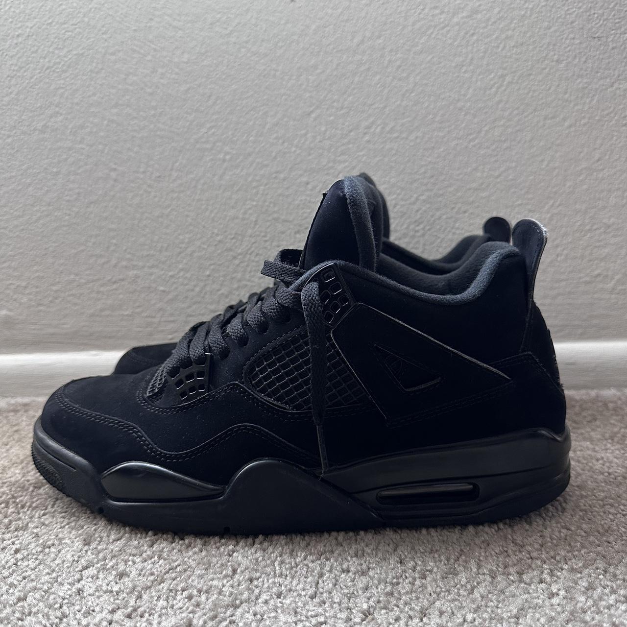 Jordan 4 Black Cats size 12!! Taking best offer, - Depop