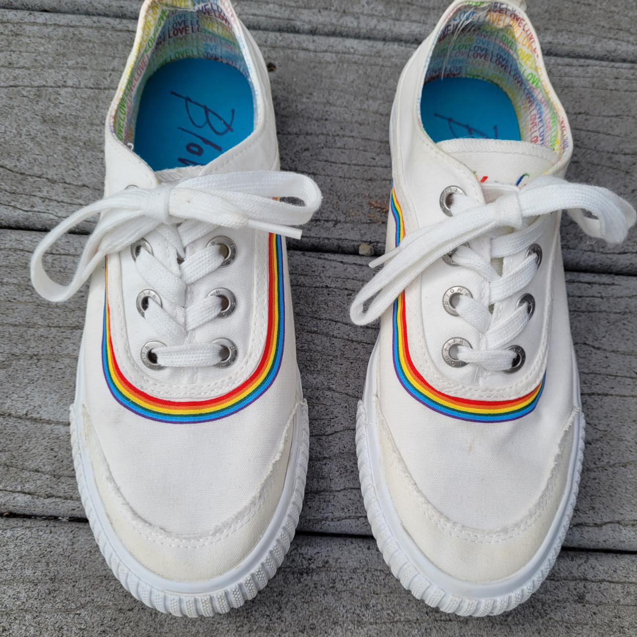 navy blowfish sneakers